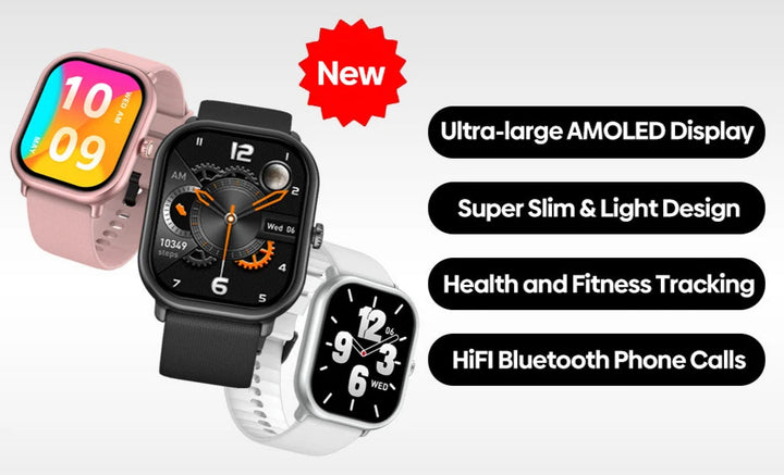 Zeblaze GTS 3 Pro Smartwatch with AMOLED Display