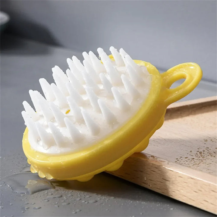 Silicone massage comb